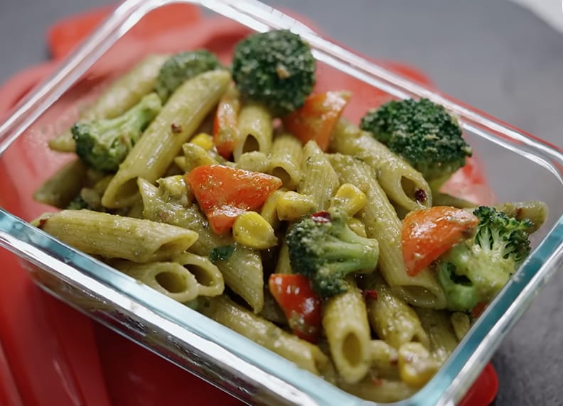 Image-2---Delicious-Pesto-Pasta-with-Nutralite-Cheesy-Garlic-Mayo-Spread